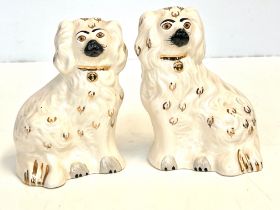 Pair of Beswick King Charles spaniels