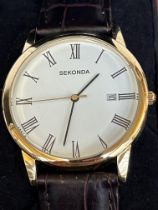 Gents Sekonda calendar wristwatch