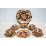 6 Royal crown derby cups & saucers 9021
