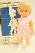 A vintage baby's first step (rosebud) excellent co
