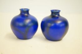 Pair of small 2672 Bretby vases