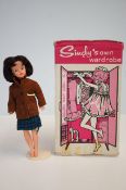 Vintage Sindy doll together with Sindy's own wardr