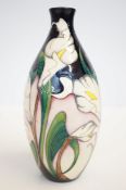 Moorcroft Autumn Lily vase (Red dot) Height 25 cm