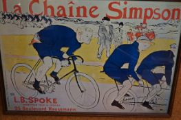 French cycle poster