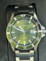 Emporio Armani divers wristwatch with box papers &