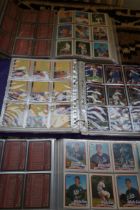 Approx 1000 trading cards from the 1980's mainly b