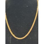 9ct Gold chain Weight 10.2g Length 46 cm