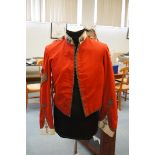 Victorian colour sergeants scarlet dress jacket