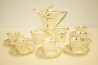 Early 20th century tea set - 2 cups A/F