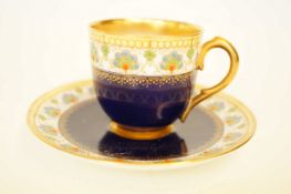 Royal Worcester cup & saucer