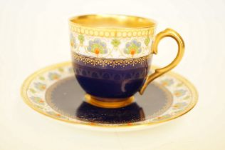 Royal Worcester cup & saucer