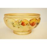 Royal Worcester blush ivory fruit bowl Diameter 23