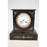 Belgium slate mantle clock