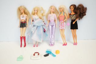 Collection of dolls by Mattel - mainly Barbie