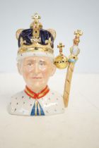 King Charles prototype toby jug (Bairstow)