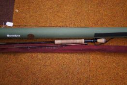 Snowbee 9ft 6 inch fly rod with hard case
