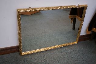 Gilt framed mirror