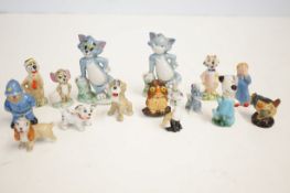 Collection of Wade figure to include Tom & Jerry a
