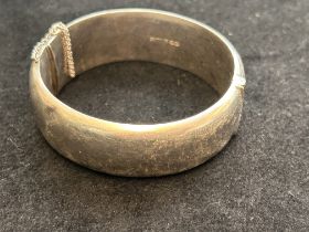 Silver bangle