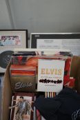 Collection of Elvis Presley memorabilia