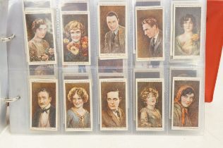 Good quality cigarette card album viewing highly r