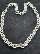 18''Silver neck chain