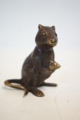 Bronze mouse