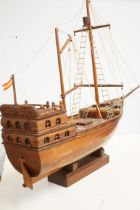 Large model ship