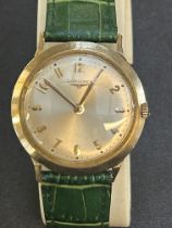 Gents vintage Longines wristwatch 10ct gold filled