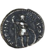 Roman silver coin 161AD denarius lucius verus