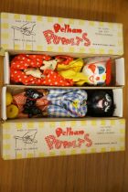 Pelham Jumpelles puppets x2 both boxed