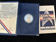 Star Trek 1991 25th anniversary limited edition ca