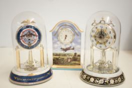 2x Anniversary clock & royal airforce clock