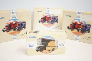4x boxed Corgi vehicles