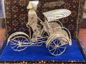 Low grade silver rickshaw