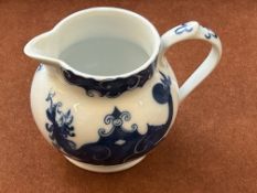 Worcester blue & white jug