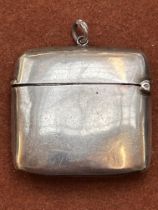 Silver vesta case Birmingham