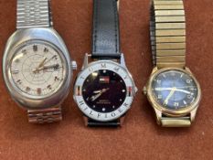 3x Vintage gents watches