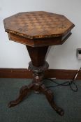 Victorian sewing table - locked without key