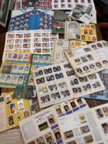 Large collection of football trade card albums, ma