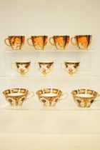 Royal crown derby 1128 3x cups, 3x Royal crown der