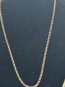 9ct Gold chain Weight 12.4g Length 57 cm