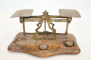 Set of vintage postal scales