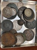 Collection of 18th & 19th century coins including