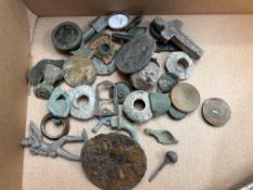 Collection of metal detector finds