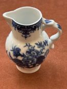 Worcester blue & white jug (pure cone)