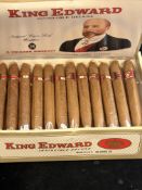 King Edward invincible deluxe box of cigars