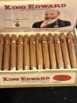 King Edward invincible deluxe box of cigars