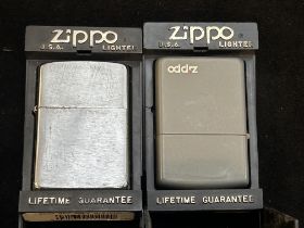 2 Zippo lighters