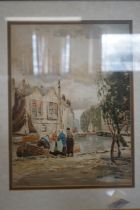 Signed watercolour by H Glass